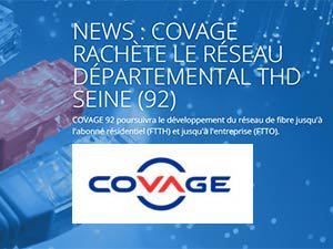 Covage 92 poursuivra le déploiement du réseau fibre optique dans les Hauts-de-Seine