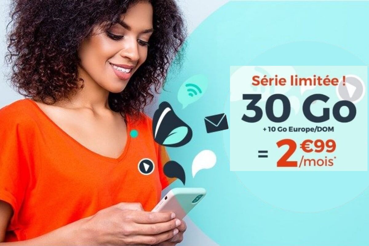 30 Go à seulement 2,99€/mois : l'offre incroyable de Cdiscount mobile