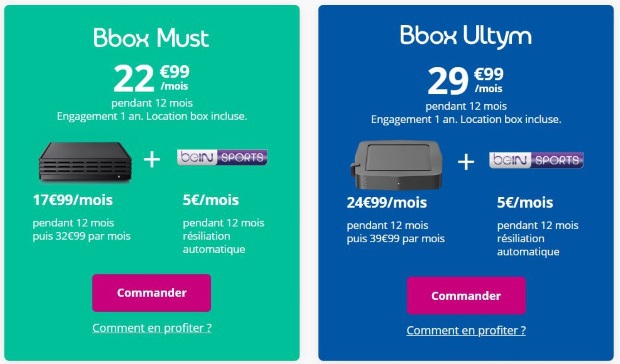 Bons plans foot sur les box Internet : RMC Sport à 9€ ou BeIN à 5€ ?