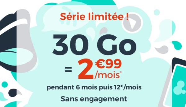 Forfait pas cher : de 3 à 5 euros et jusqu'à 50 Go, les promos canon de septembre