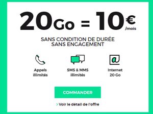 [promo] La fibre de RED by SFR à 9.99 euros par mois