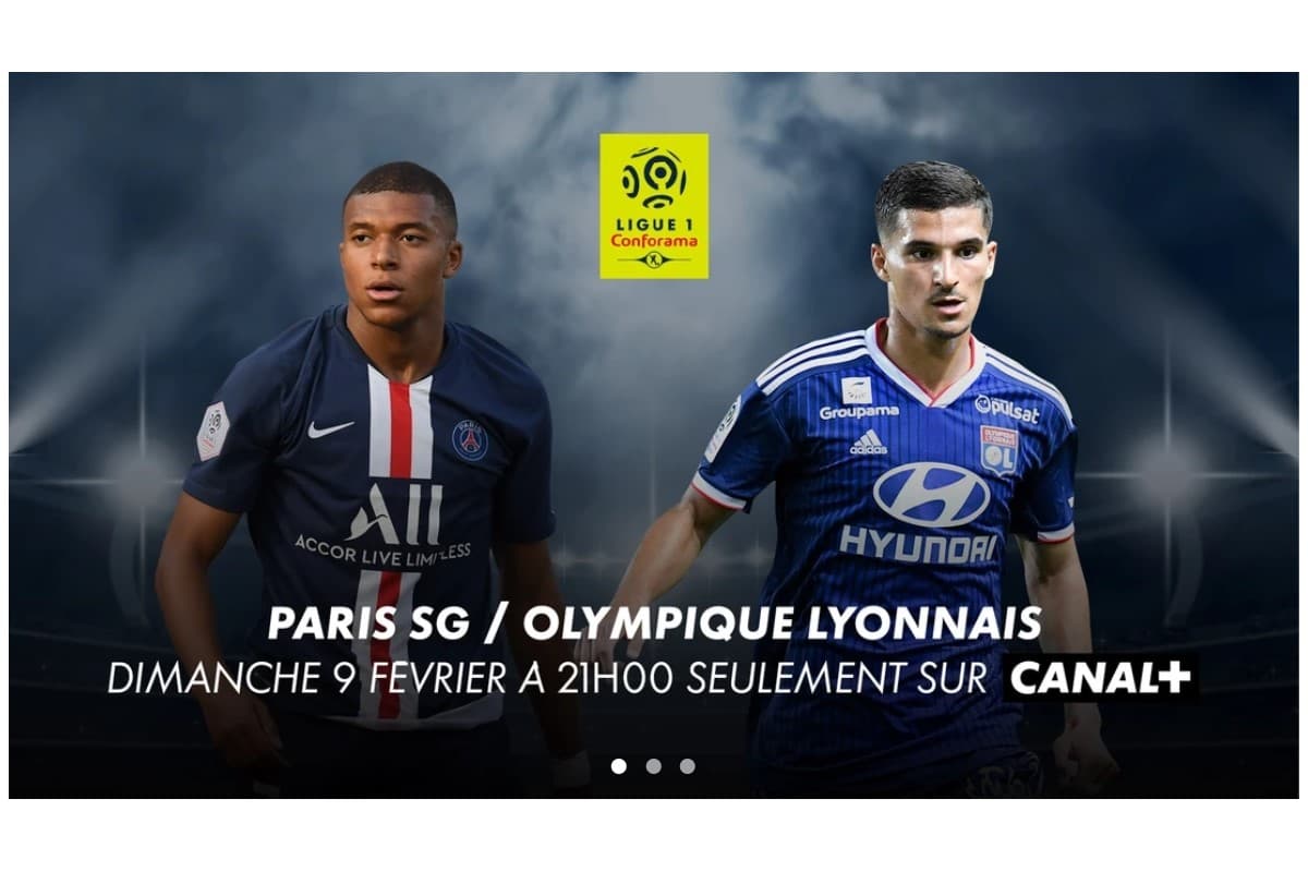 PSG-Lyon : Canal+ offert pendant un mois, le bon plan pour voir le choc de la Ligue 1