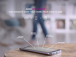 SFR Family, le multipack amélioré pour partager ses extras, sa data (doublée) au sein d'un foyer