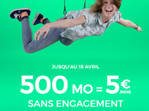 500Mo pour 5 euros : c'est chez RED et jusqu'à lundi !