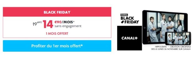 Vite, le Black Friday Canal se termine ce soir : l'offre sans engagement à 14,90 €/mois