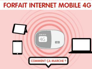 Une offre internet mobile box 4G avec 50Go pour la maison chez NRJ Mobile