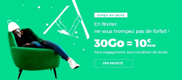 Forfait mobile : 30 Go à 10€/mois, la promo star de RED est de retour