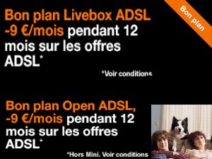Promotions Orange : bouquet vidéo Pickle TV + la Fibre au prix de l'ADSL à partir de 22,99€/mois