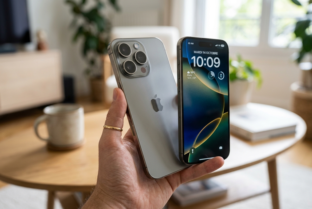 Un Apple iPhone 18 imaginaire.