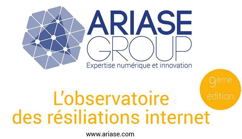 Observatoire Ariase des causes de résiliations Internet 2014