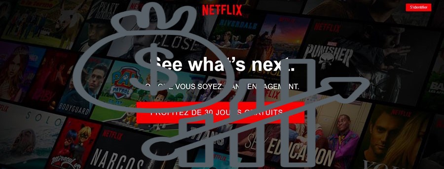 Abonnement Netflix : des hausses de prix en séries