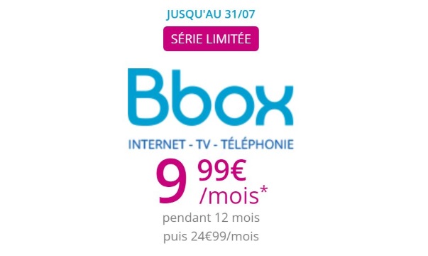 Box Internet ADSL + TV à 10€/mois, l'offre canon de Bouygues Telecom