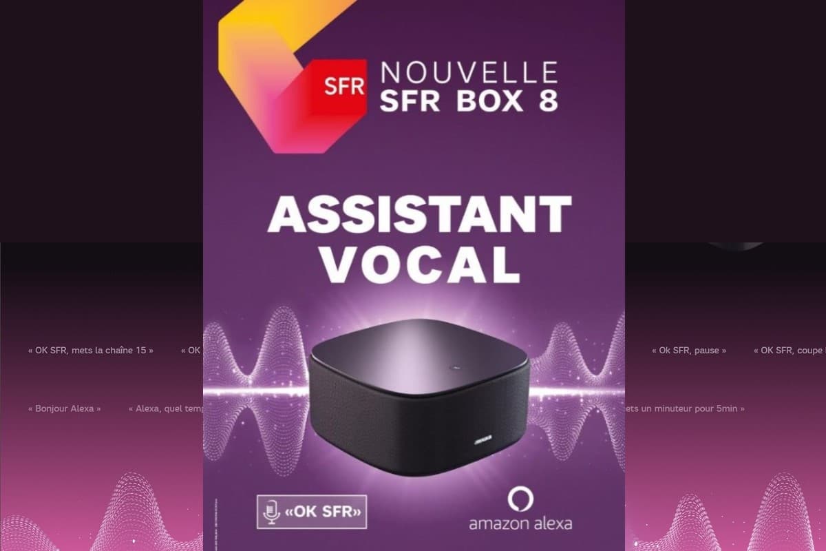 SFR box 8 : Amazon Alexa enfin disponible