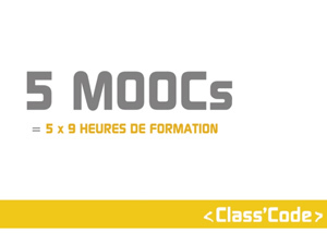 Class'code : un programme de formation pour initier les jeunes aux bases du numérique