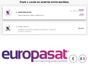 Europasat, l'internet par satellite, en phase avec le plan France THD