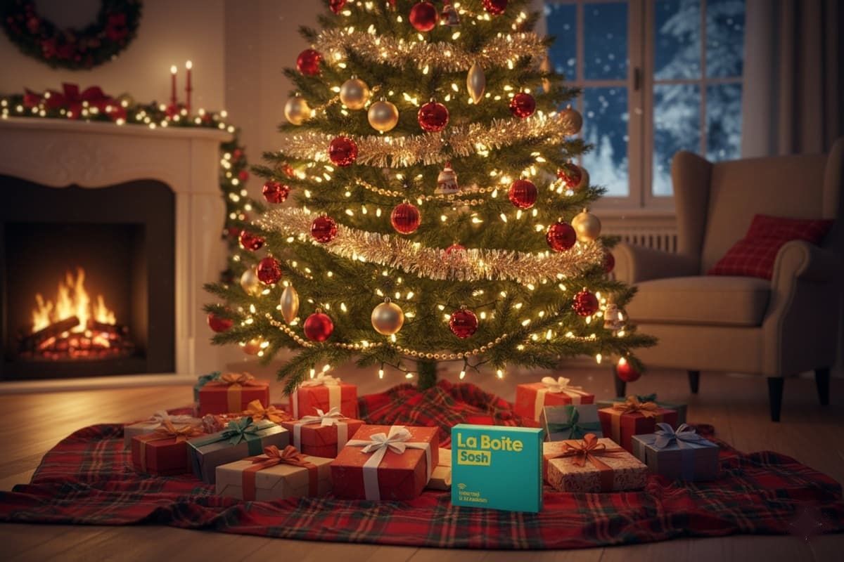 Sosh, la boite internet qui se glisse sous le sapin pour Noël