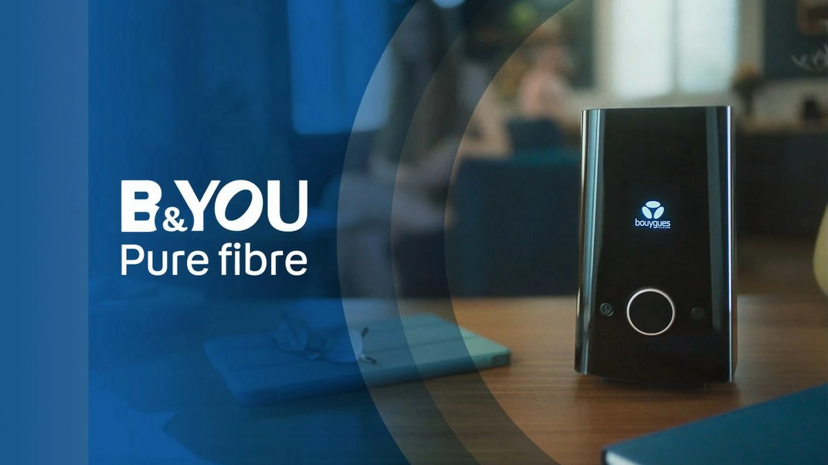 L'offre B&YOU Pure Fibre affiche le meilleur rapport prix / débit