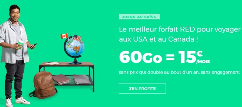 Forfait mobile et box Internet : 1 mois offert sur tous les abonnements RED by SFR