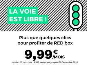 Prolongation de la promotion RED Fibre à 9,99€/mois pour tout nouvel abonné jusqu'au 20 septembre