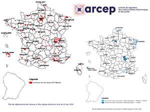 Le THD fixe progresse : 265 000 nouveaux abonnés au 1er trimestre 2016 selon l'ARCEP