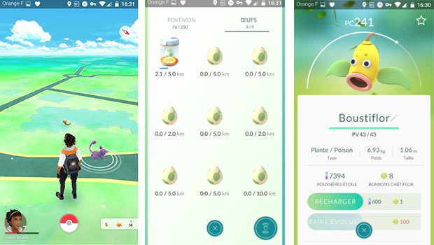 Quel forfait faut-il pour profiter du phénomène Pokémon Go ?
