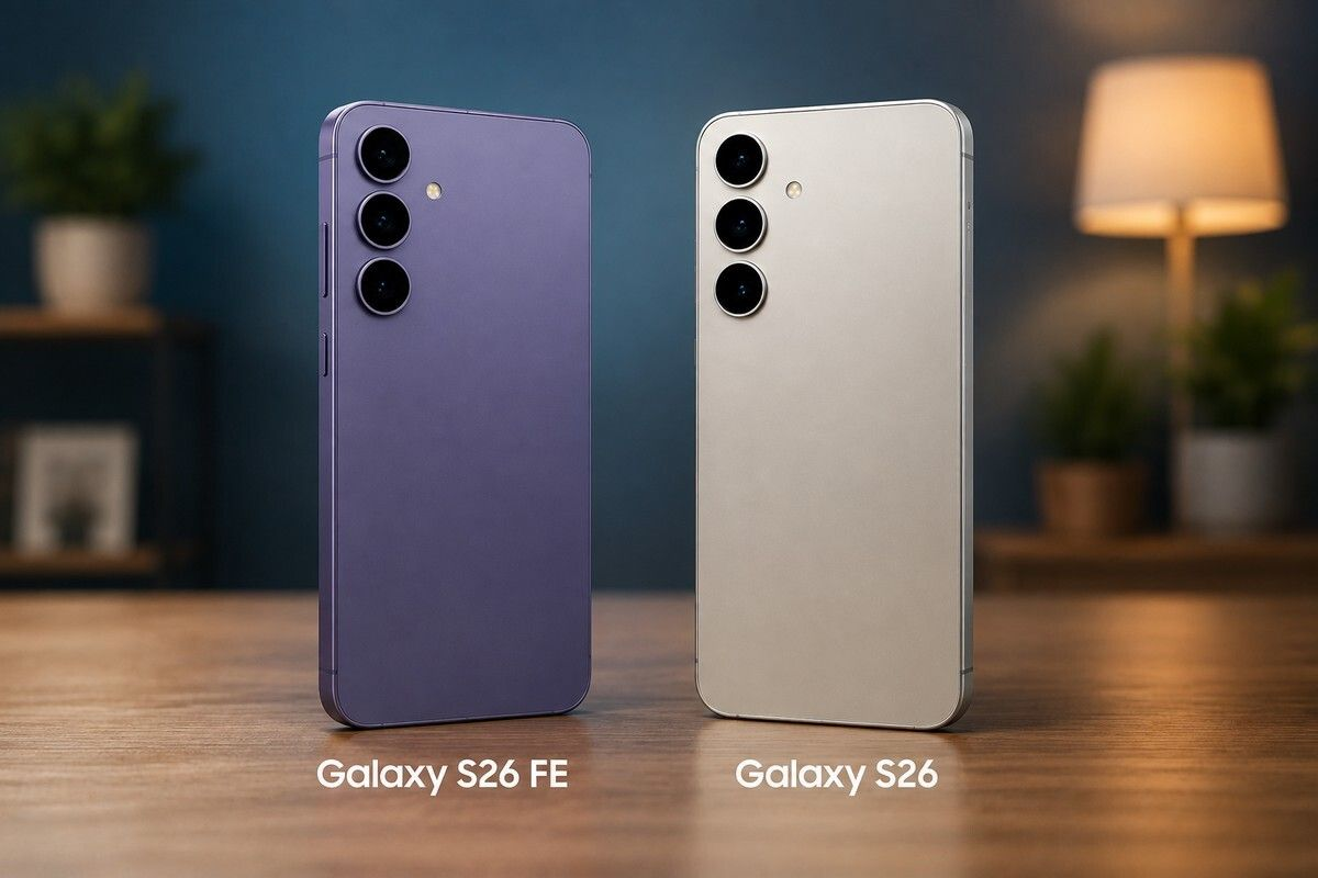 Le Galaxy S26 FE VS Galaxy S26