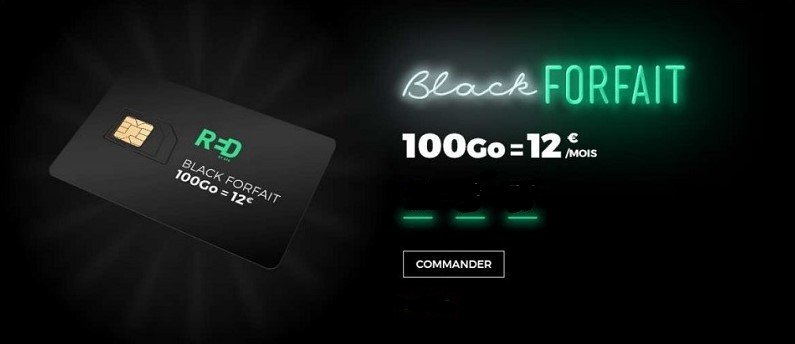 Black Friday RED : le meilleur forfait depuis très longtemps