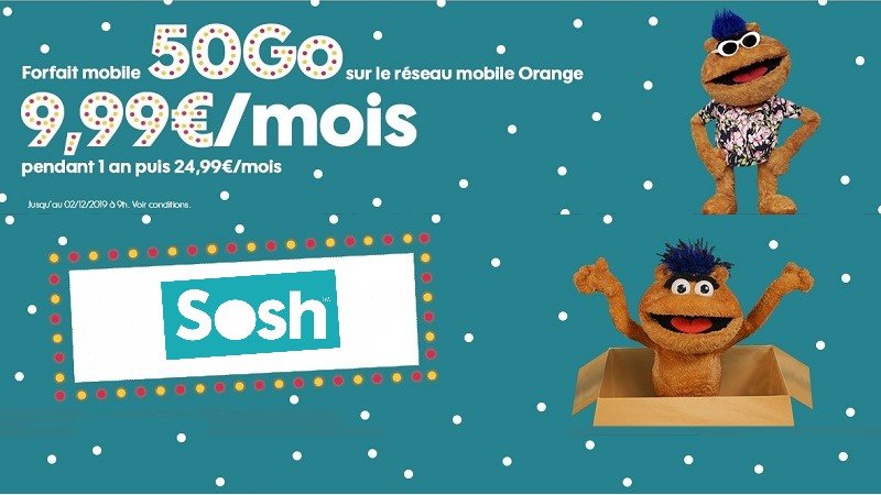 Forfait black friday : Sosh joue les prolongations