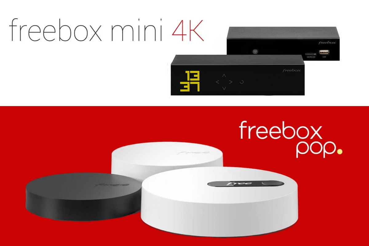 Free : le match Freebox Pop vs Freebox Mini 4K