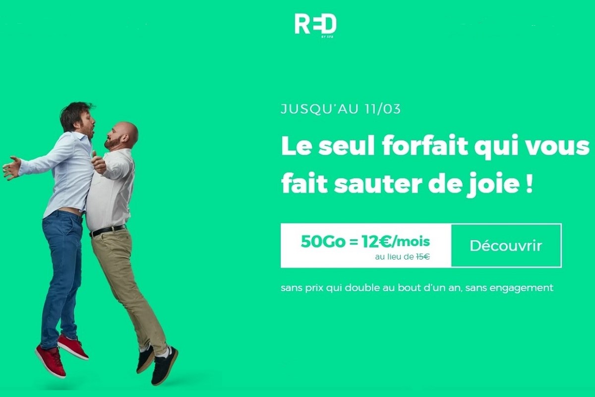 Meilleur forfait mobile : RED seul en piste ?