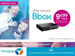 Bbox Miami à 19,99€/mois ou Bbox ADSL à 9,99€/mois : deux bons plans Bouygues Telecom prolongés