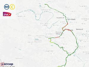 Le RER C parisien se met tout doucement à la 4G.. mais pour le reste du réseau francilien, patience.