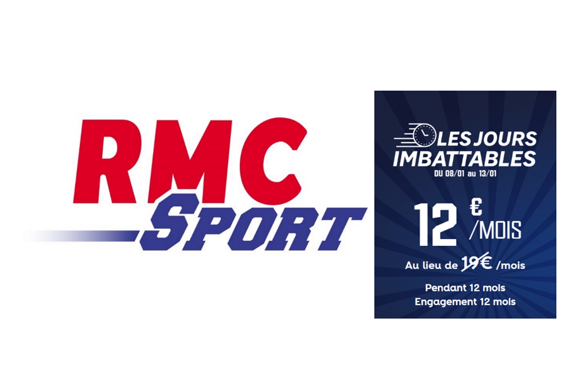 Grosse promo sur l'offre RMC Sport streaming pour les soldes