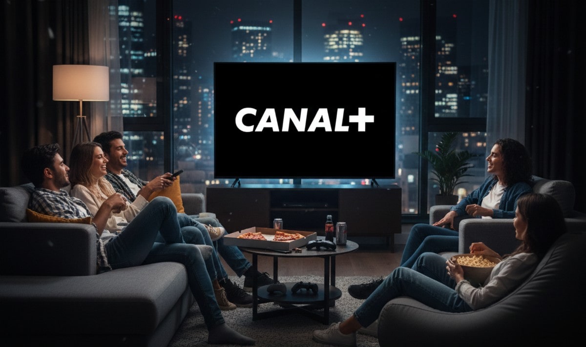 La chaîne Canal+ à la télé