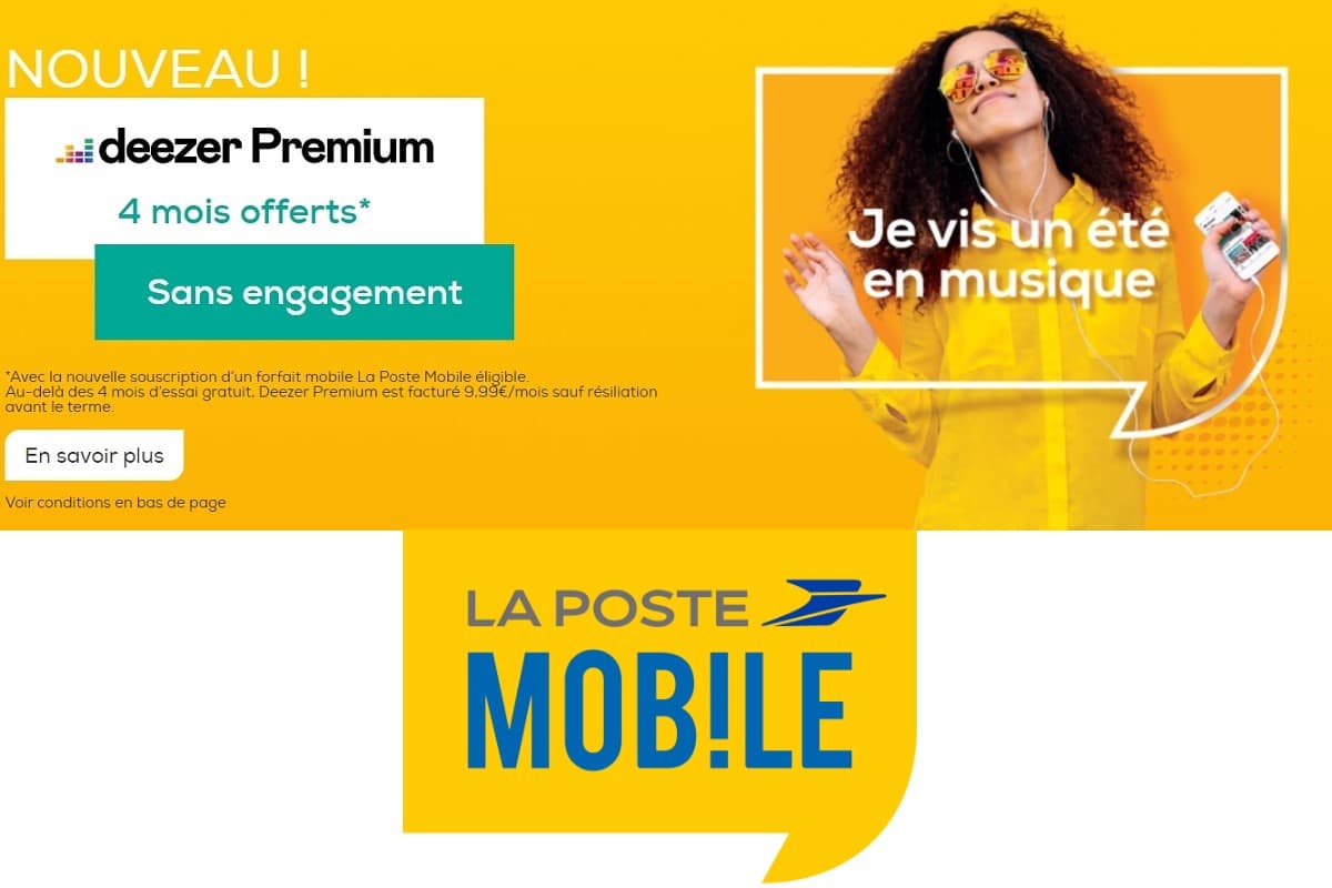 Vivez un été en musique avec les forfaits La Poste Mobile