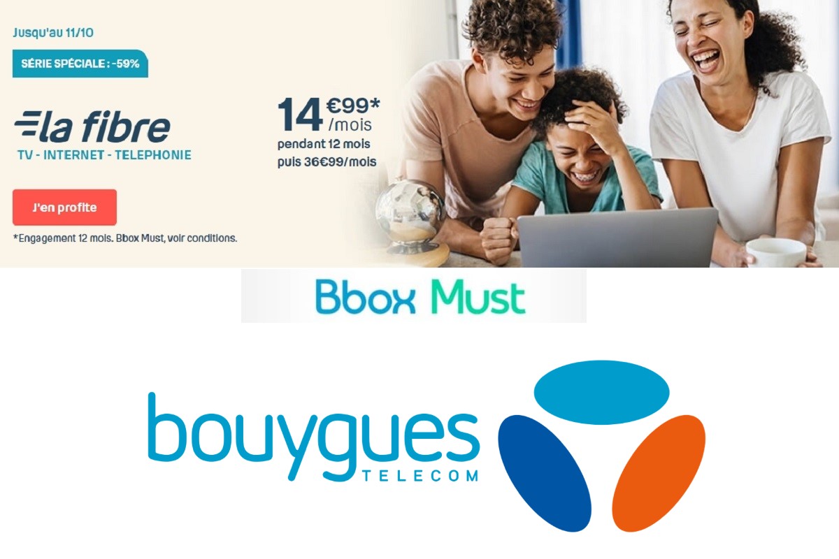 Plus que deux jours pour profiter de la Bbox Must à 15€