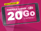 Formule Carrée 20 Go pour les clients Box de SFR