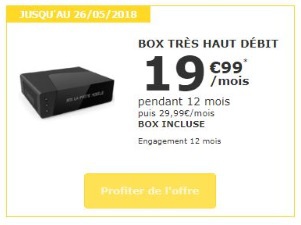 La Poste Mobile : le forfait 120 Go à 19€/mois, prix en baisse pour la box Internet