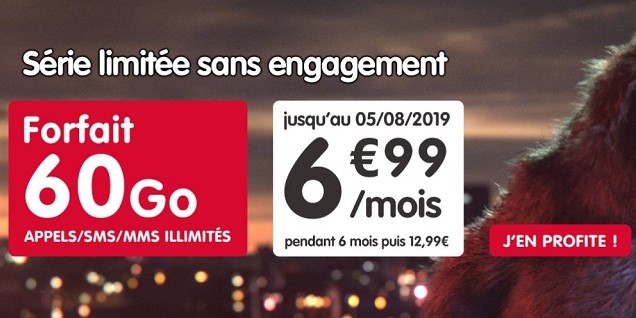 Forfait en promo : un max de giga à moins de 10€