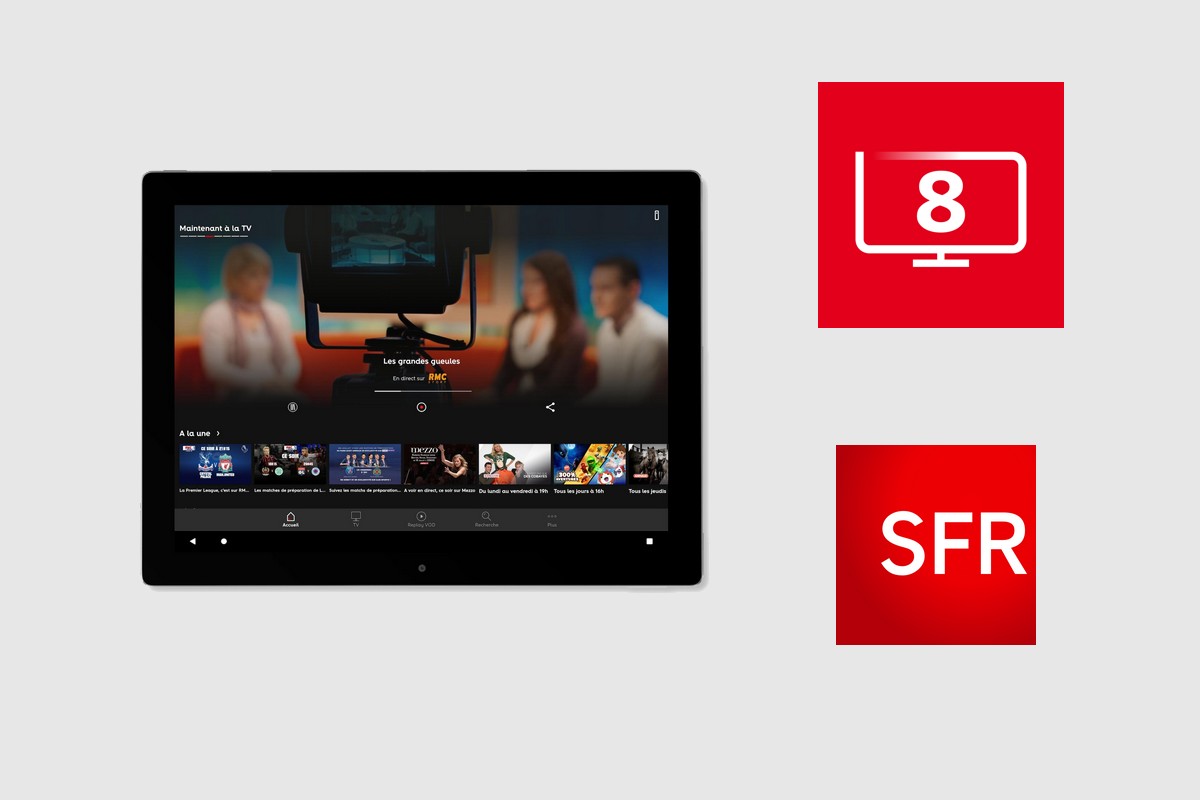 Tout savoir sur l'application SFR TV 8