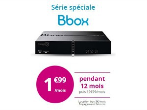 Internet+mobile Bouygues : Bbox ADSL et forfait 24/24 à 1,99€/mois pendant 12 mois