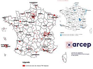 Observatoire ARCEP THD du troisième trimestre 2016 : presque 7 millions de foyers éligibles FTTH !