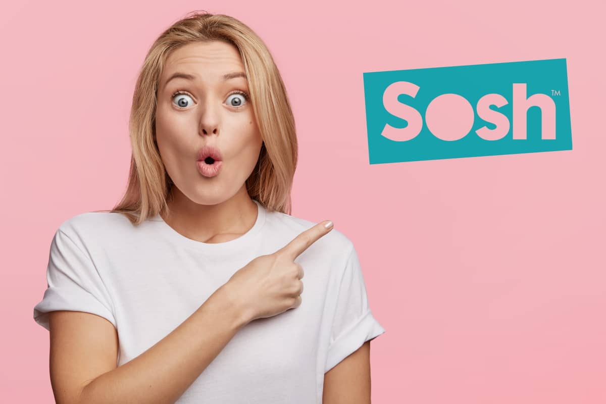 Femme surprise : où est la 5G chez Sosh ?