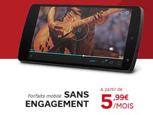 Nouvelles promotions chez RED by SFR sur ses deux plus gros forfaits mobiles sans engagement