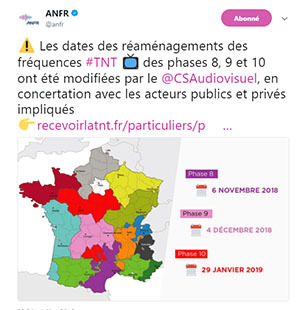 Orange leader des déploiements 4G en janvier 2018 selon l'Agence Nationale des Fréquences