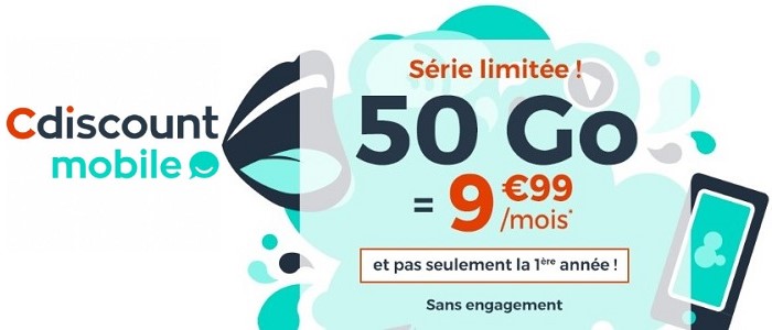 Le meilleur forfait du moment est chez Cdiscount Mobile : voici pourquoi