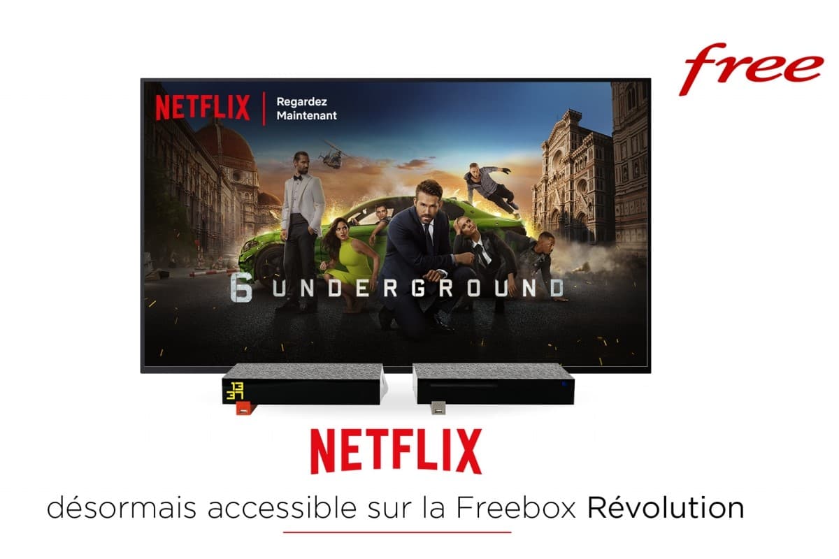 Mardi Free : Netflix disponible sur la Freebox Révolution