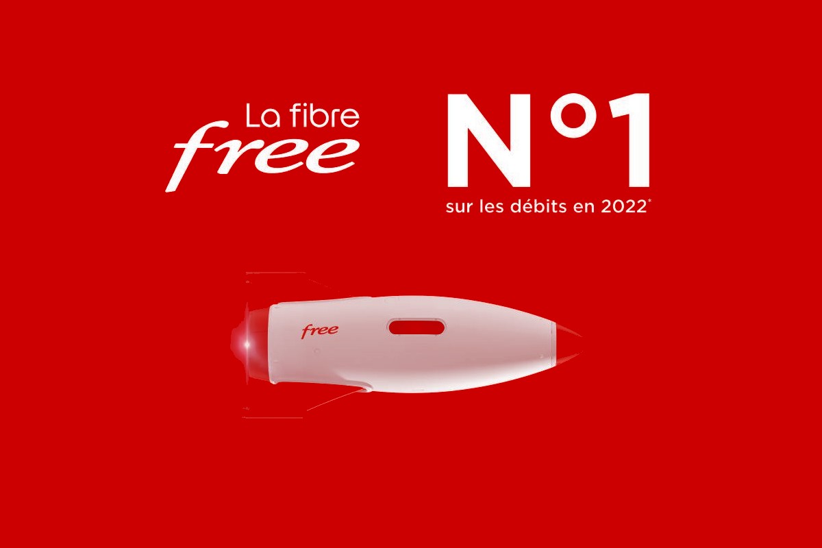 Vitesse et débit de la fibre de Free