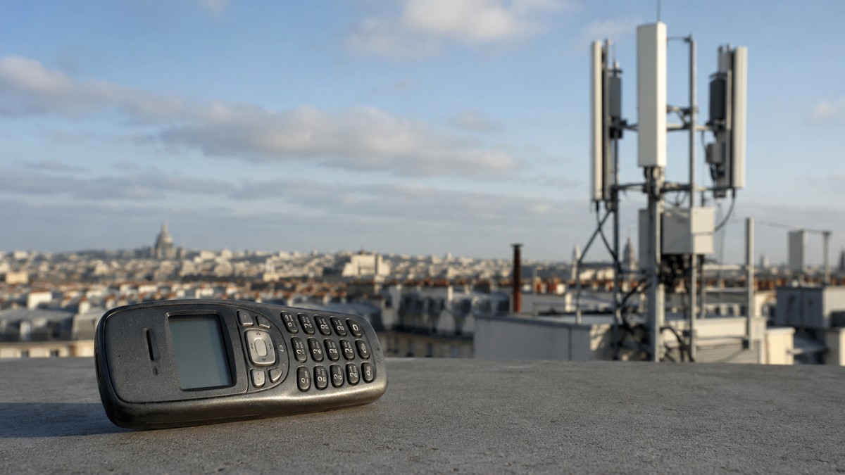 Un vieux téléphone ne servira bientôt plus à cause de la coupure de la 2G en France
