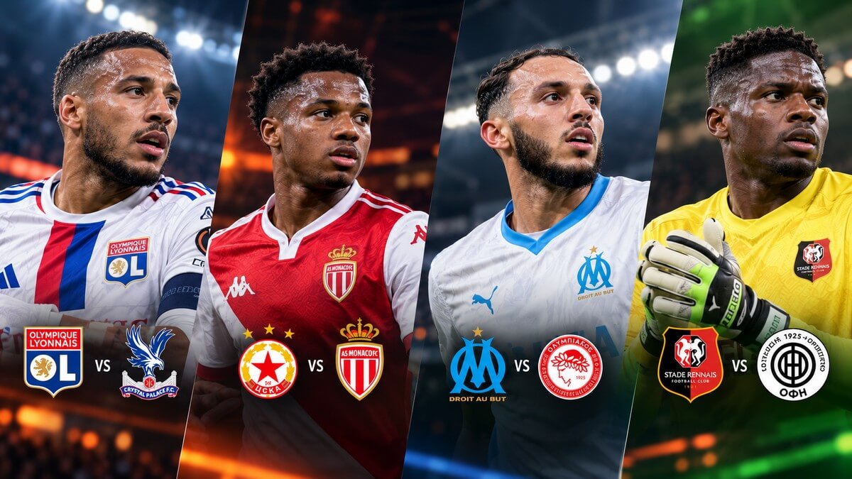 Les clubs français jouent en Europa League ce 15 octobre 2026
